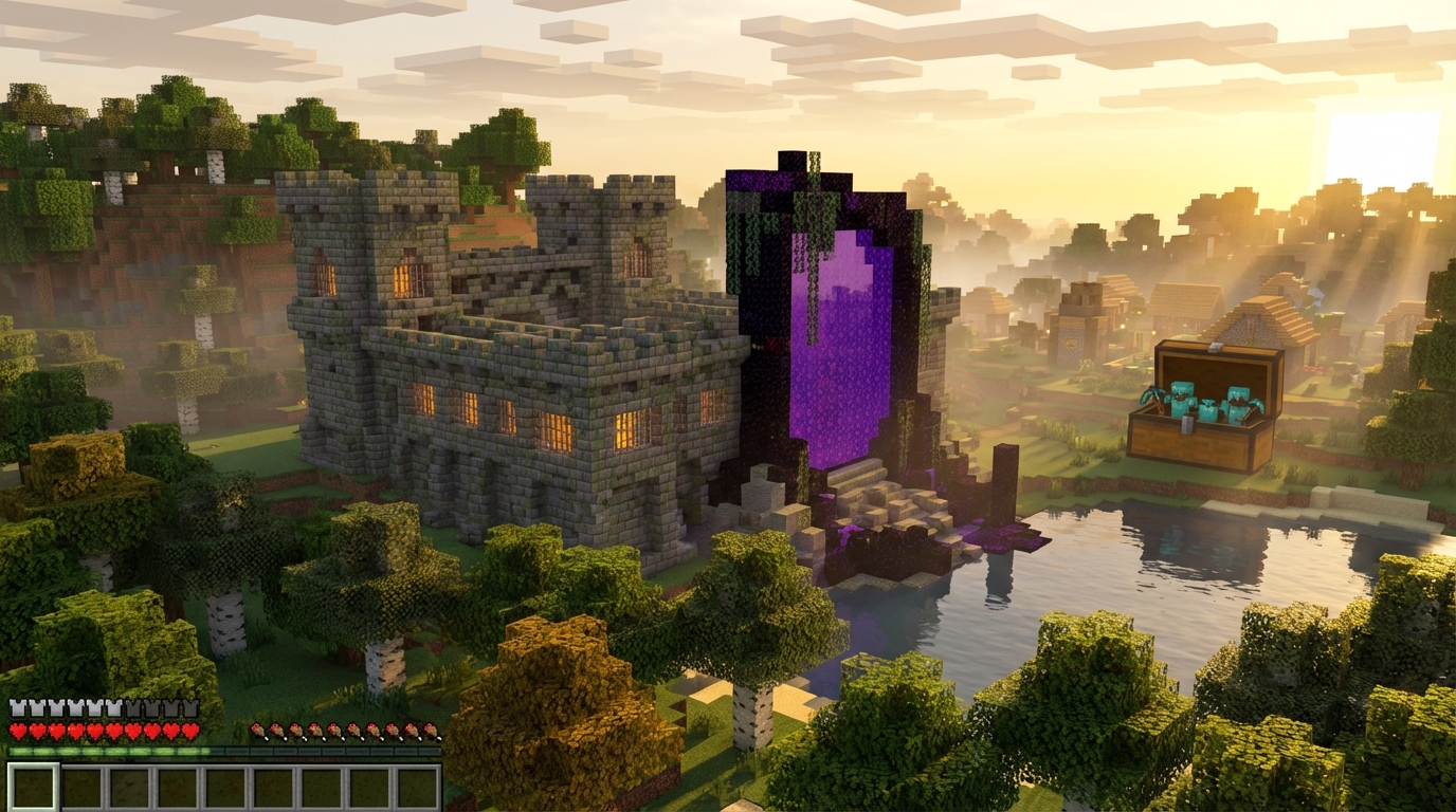 Fortified Strongholds and Ruined Portal Spawns