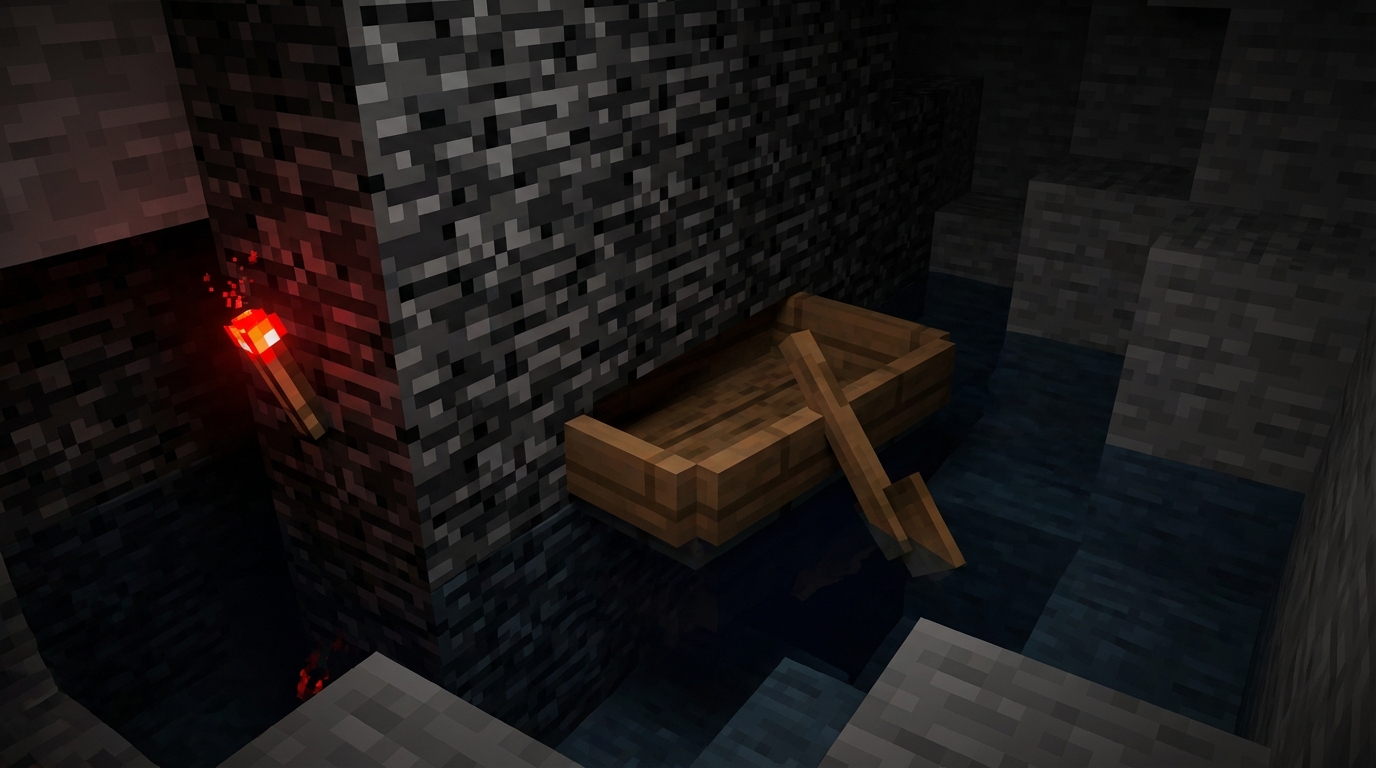 Boat Clipping Through Unbreakable Bedrock Walls