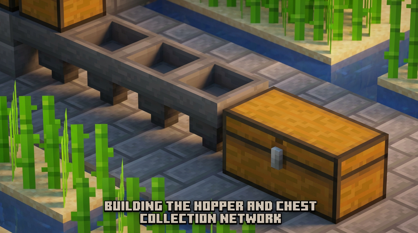 Building The Hopper And Chest Collection Network