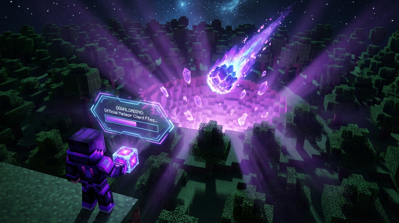 Downloading Official Meteor Client Files