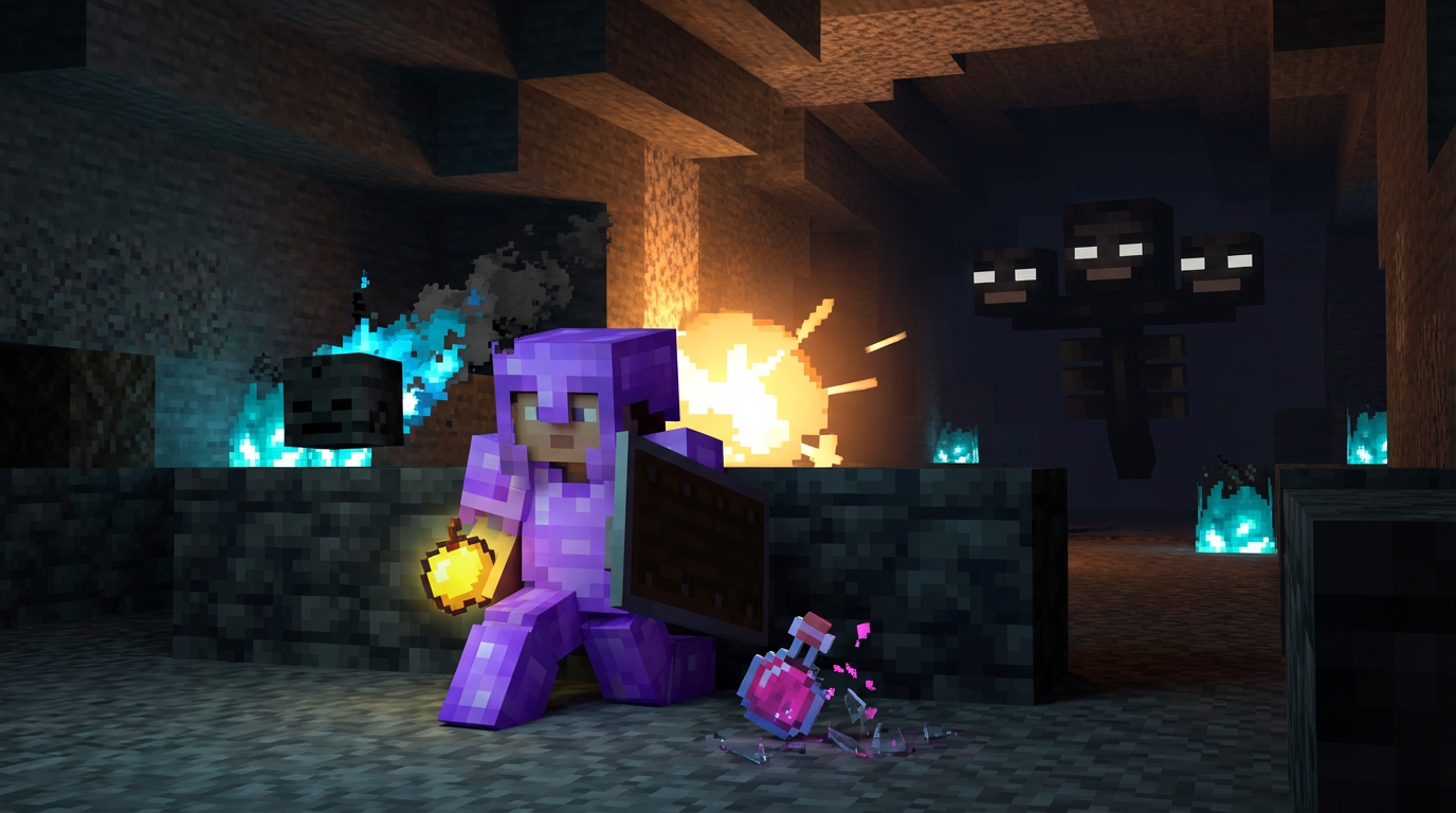 Essential Gear For Surviving Wither Skull Attacks