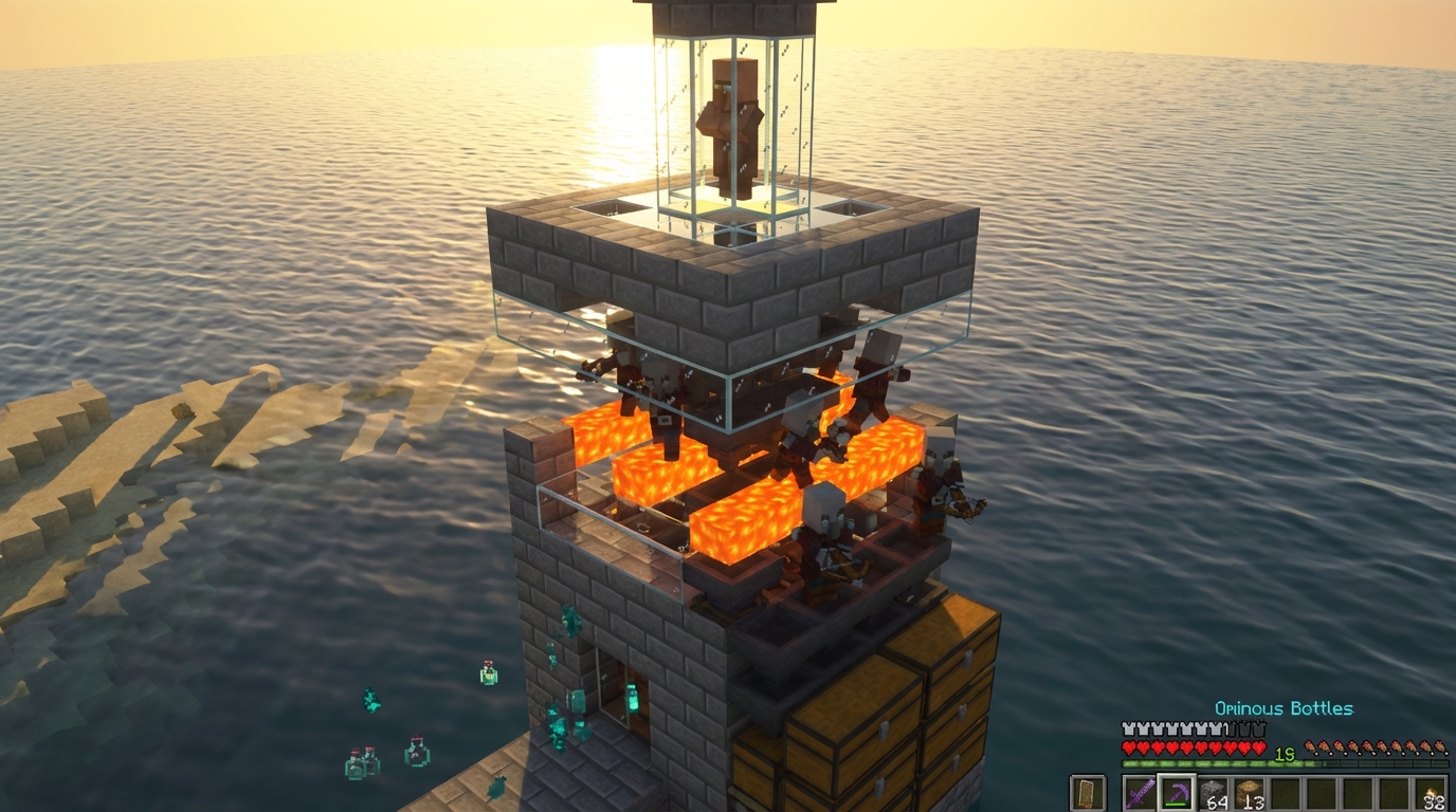 How To Build An Automatic Raid Farm In Minecraft 1.21 How To Build An Automatic Raid Farm In Minecraft 1.21