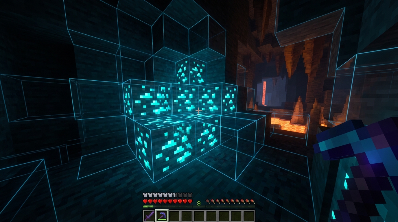 How To Find Diamonds Fast With X-Ray Texture Packs For Bedrock