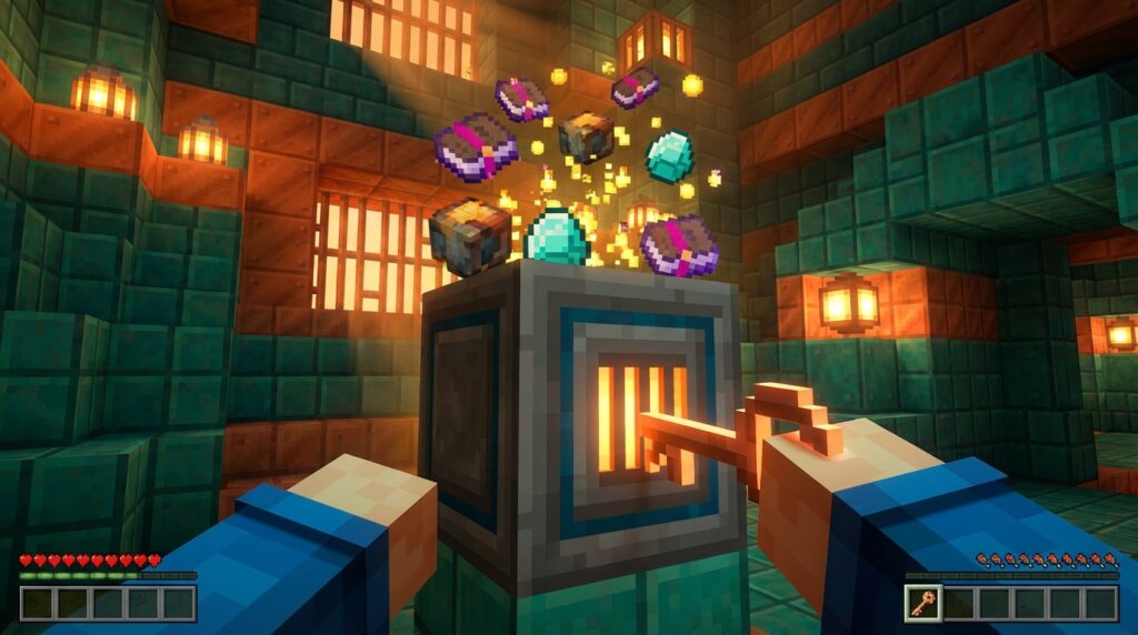 how to master trial chamber vault loot in minecraf 1769338949149