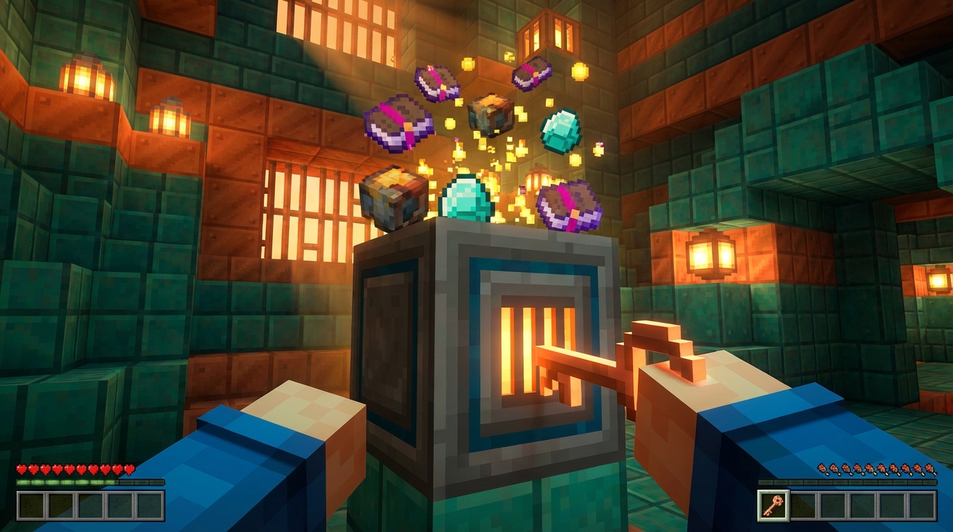 How To Master Trial Chamber Vault Loot In Minecraft 1.21