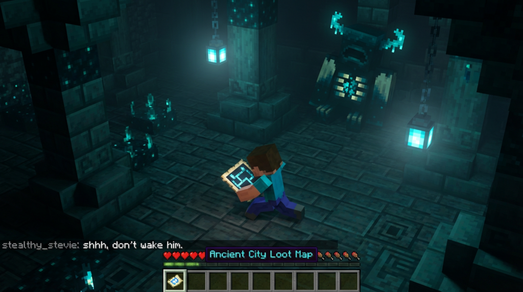 how to navigate the ancient city loot map without 1768820526097