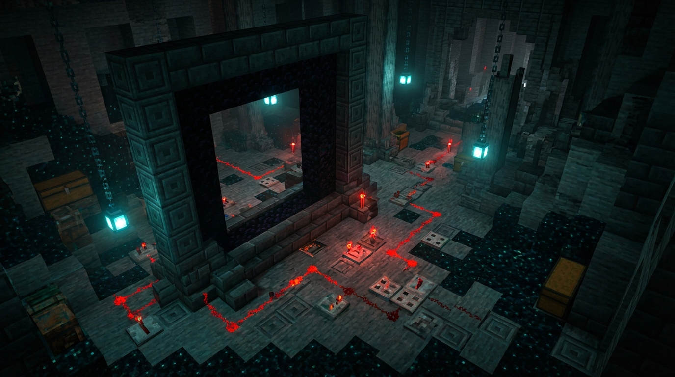 Mapping The Central Frame And Redstone Basement