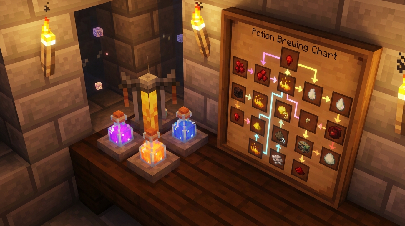 Master The Potion Brewing Chart Recipes