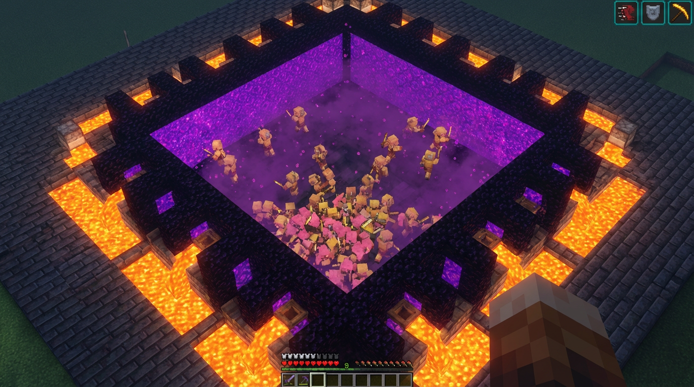 How To Build High Efficiency Portal Based Gold Farms Maximum Efficiency Portal Frames And Layouts