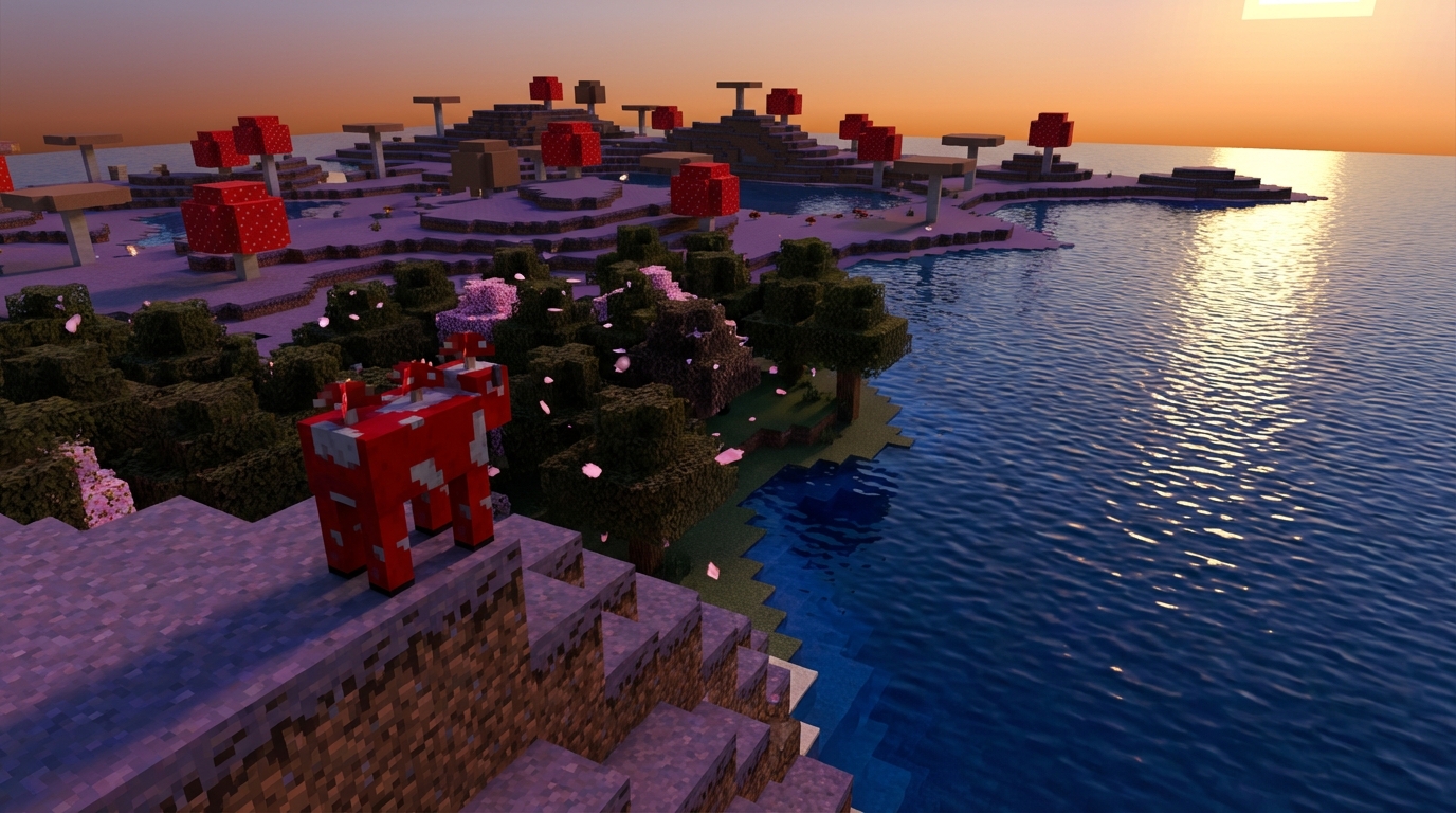 Top Mushroom Island Seeds For Java And Bedrock 1.21