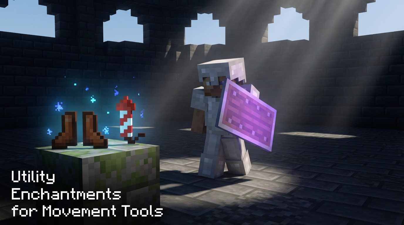 Utility Enchantments for Shields and Movement Tools