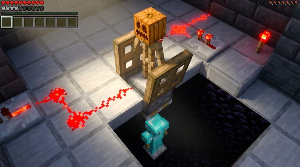 How To Build A Cool Automatic Armor Swapper With Redstone how to build a cool automatic armor swapper with r 1770030086988