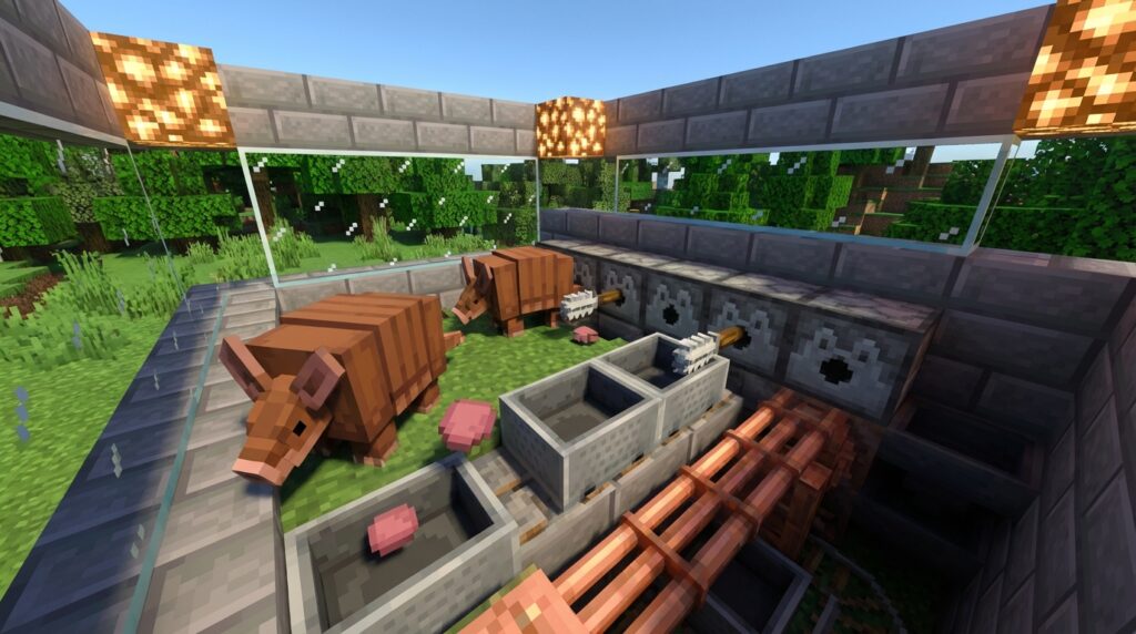 how to build an automatic armadillo scute farm 1770634875469