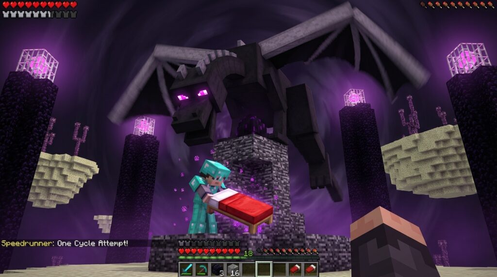 how to master the one cycle ender dragon speedrun 1769943686948