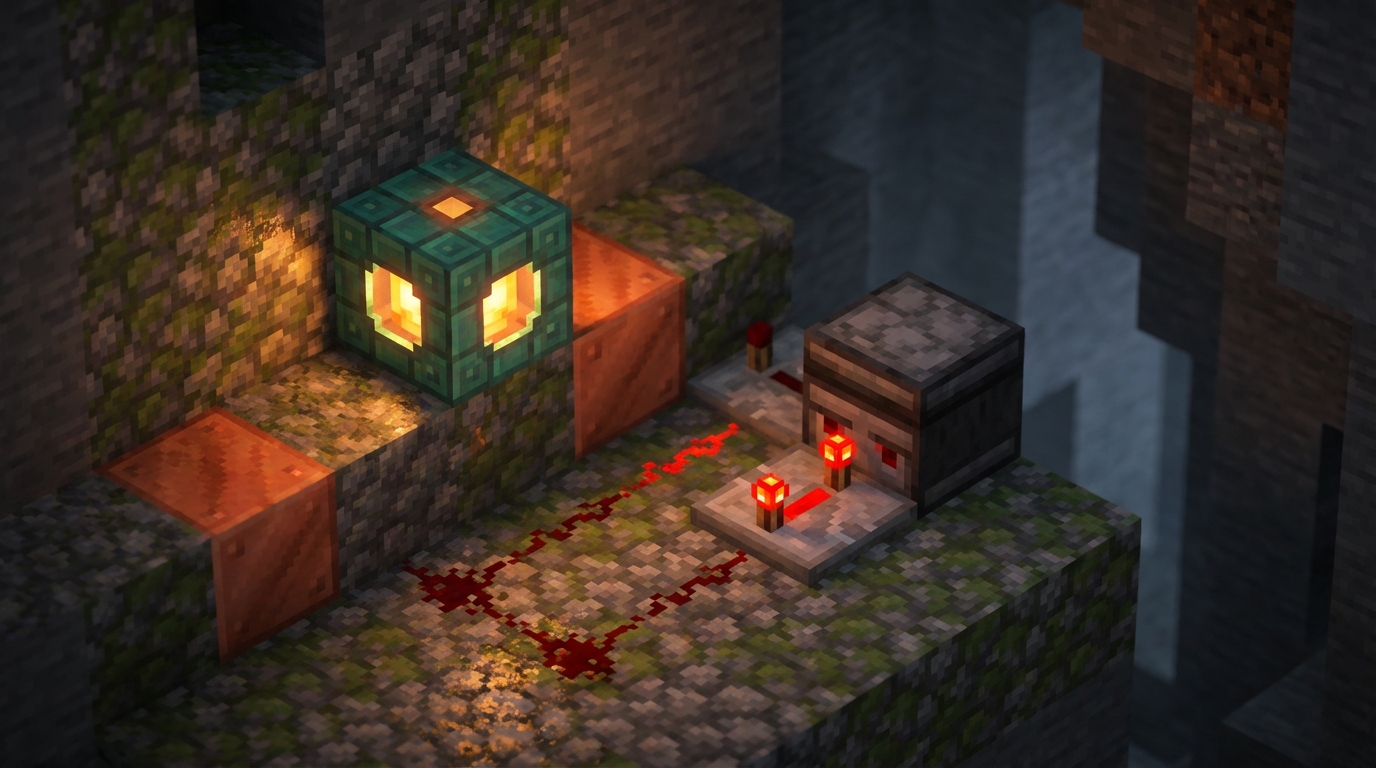 Mastering The Copper Bulb For Compact Redstone Circuits