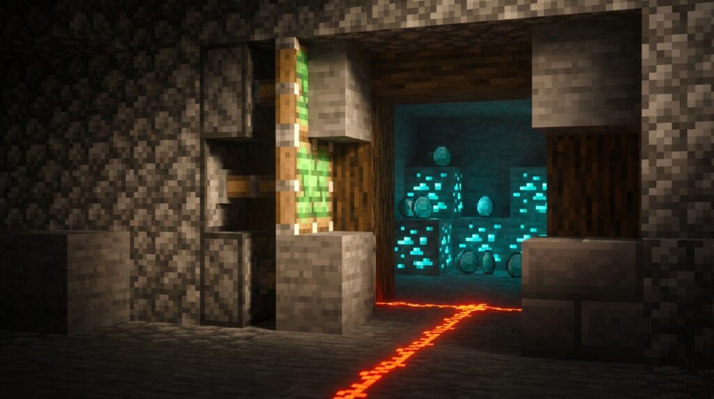 How To Build A Secret Piston Door To Hide Your Diamonds how to build a secret piston door to hide your dia 1773482829107