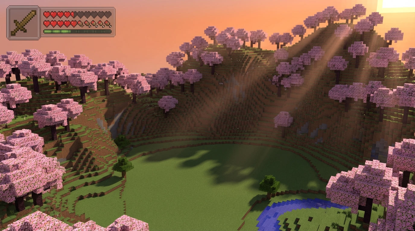 Massive Mountain Cherry Grove For City Builders