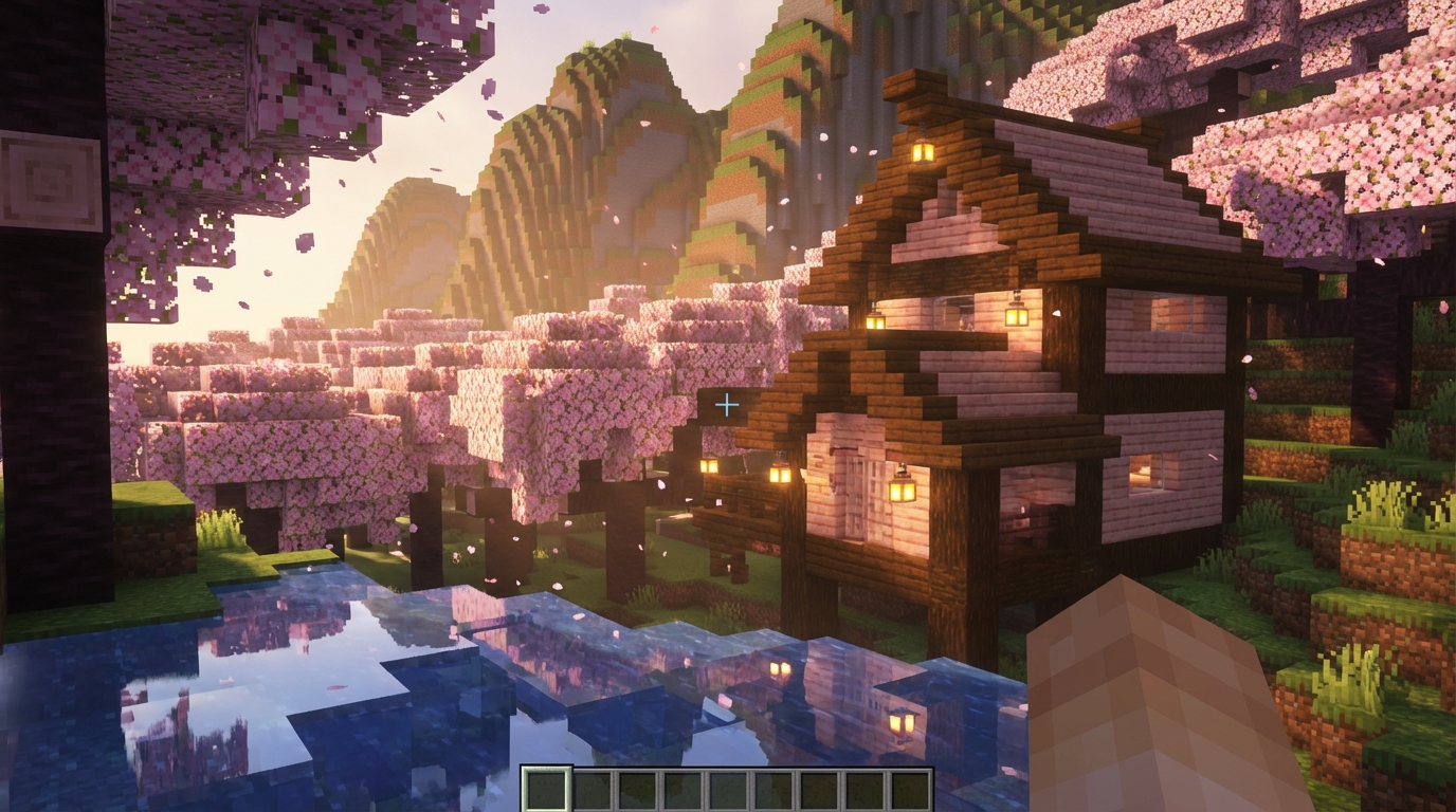 The Best Minecraft Cherry Grove Seeds For Beautiful Bases