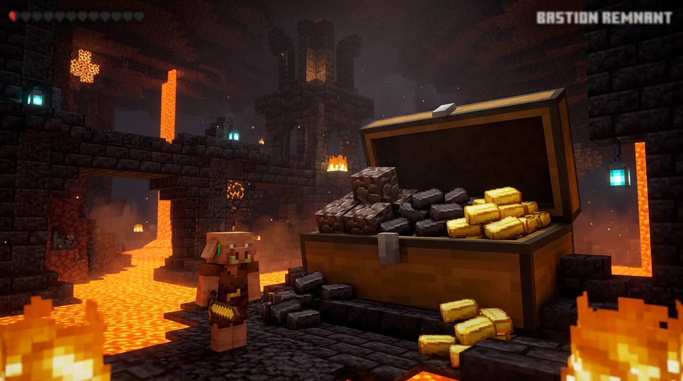 The Ultimate Bastion Loot Guide For Netherite And Gold