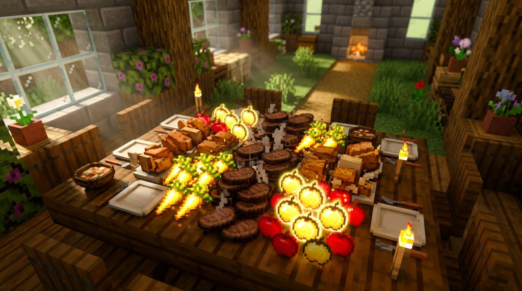 best minecraft food sources for healing and satura 1776247397887