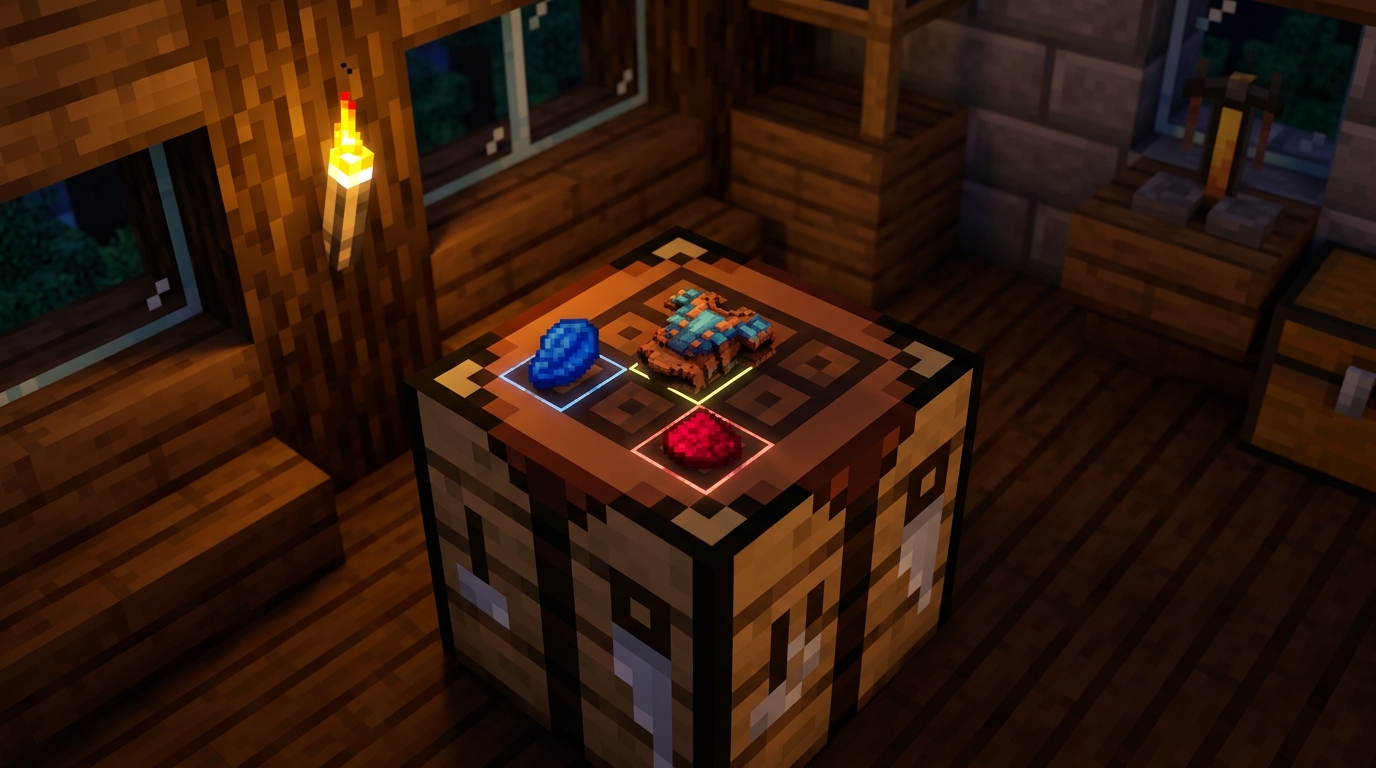 How To Use Wolf Armor Dye Recipes For Your Minecraft Pets Dyeing Wolf Armor On Java Edition Crafting Tables