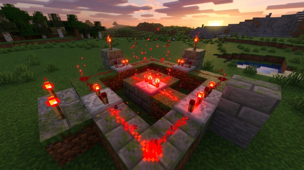 easy redstone clock designs to power your minecraf 1777197687597