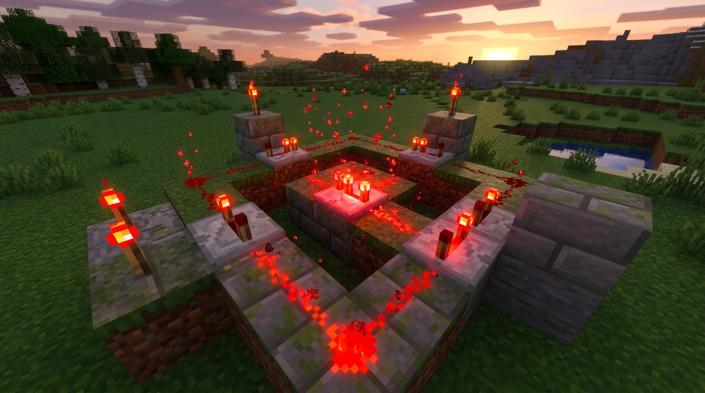 Easy Redstone Clock Designs To Power Your Minecraft Machines