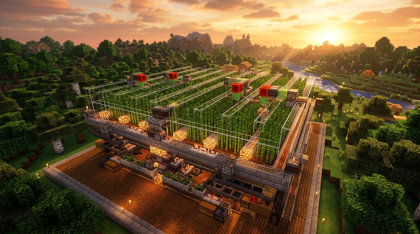 How To Build An Automatic Bamboo Wood Farm For Infinite Planks Final section: Conclusion