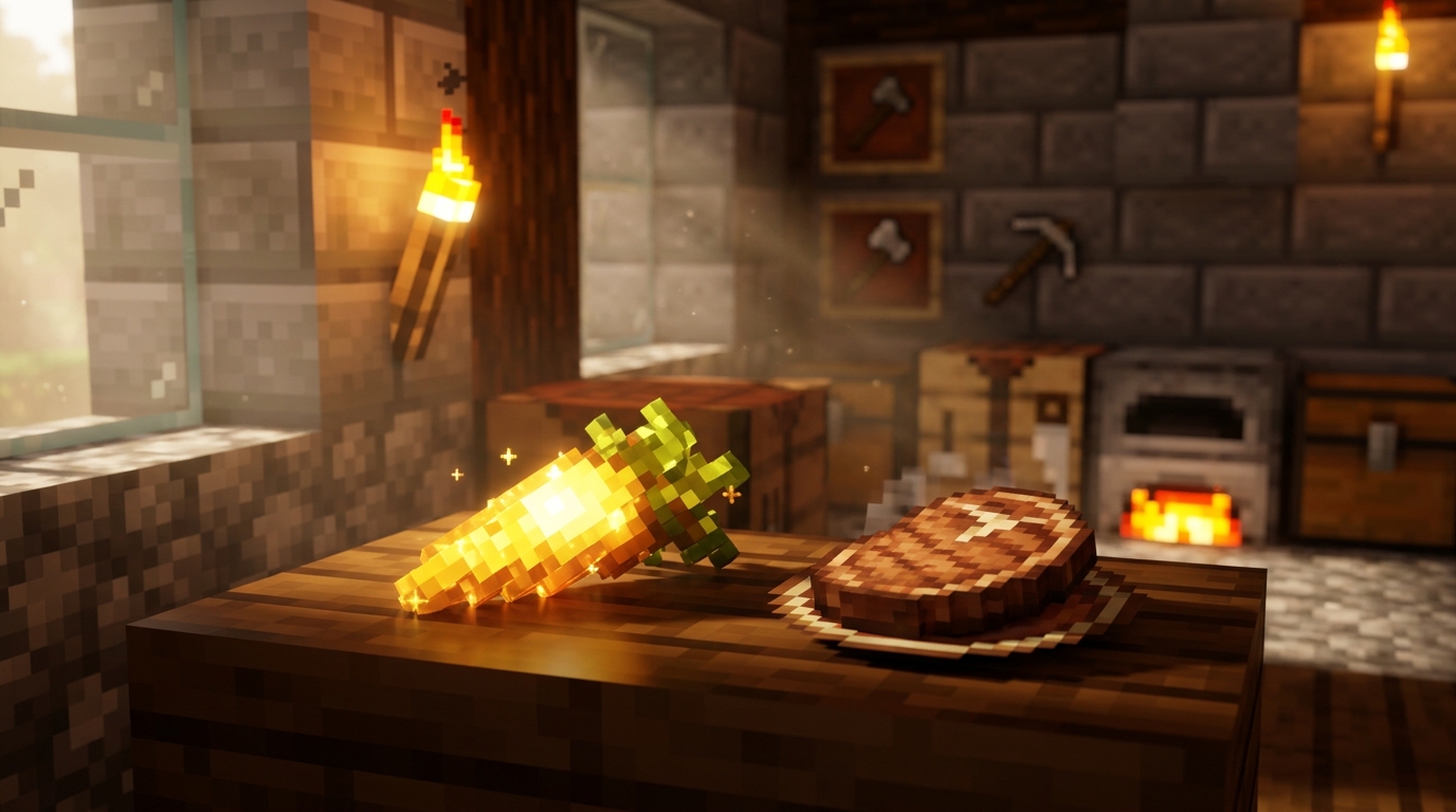 Golden Carrots Versus Steak For Survival Efficiency