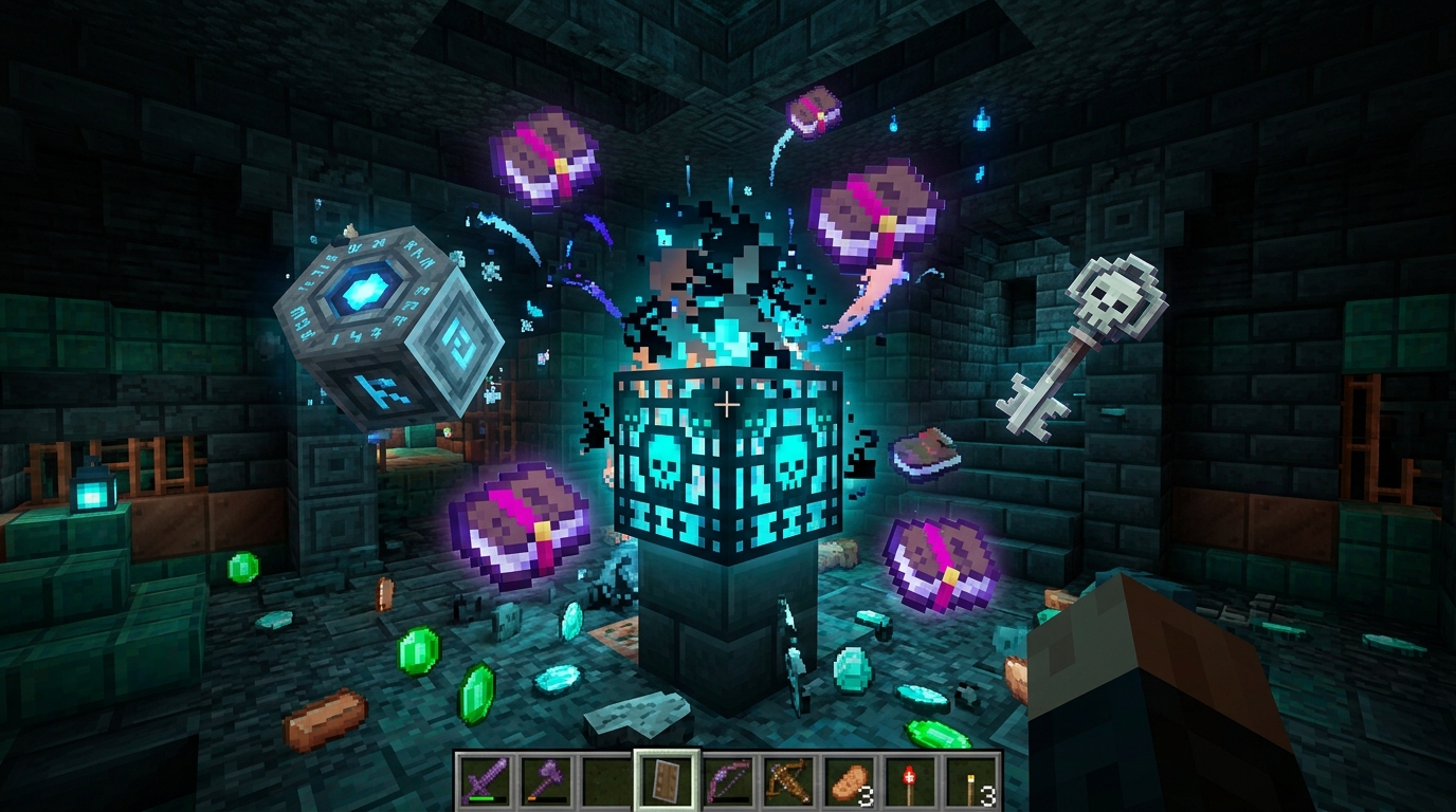 High Risk High Reward Guide To Ominous Trial Spawner Loot High Risk High Reward Guide To Ominous Trial Spawner Loot