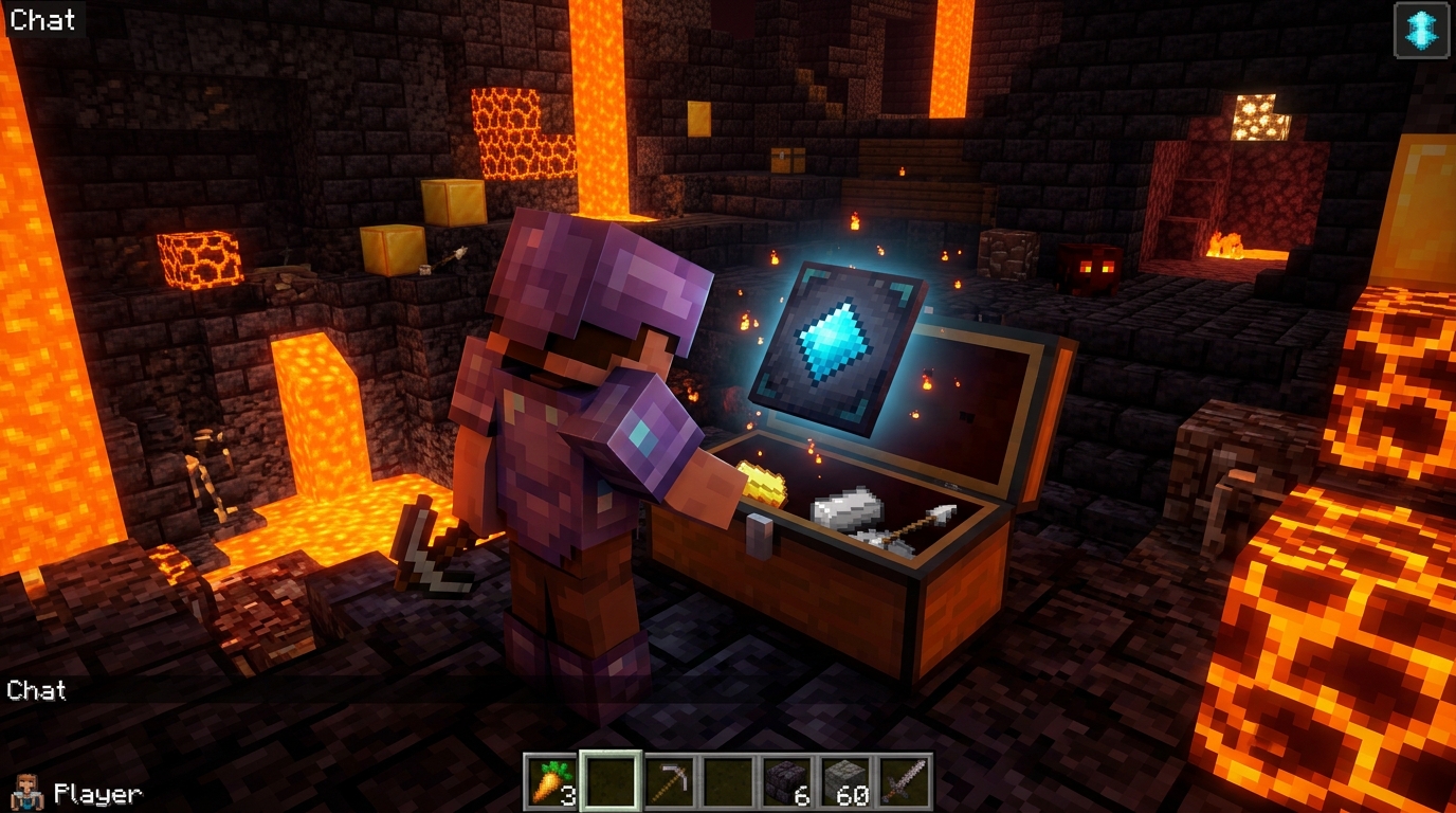 How To Find And Use Netherite Upgrade Smithing Templates