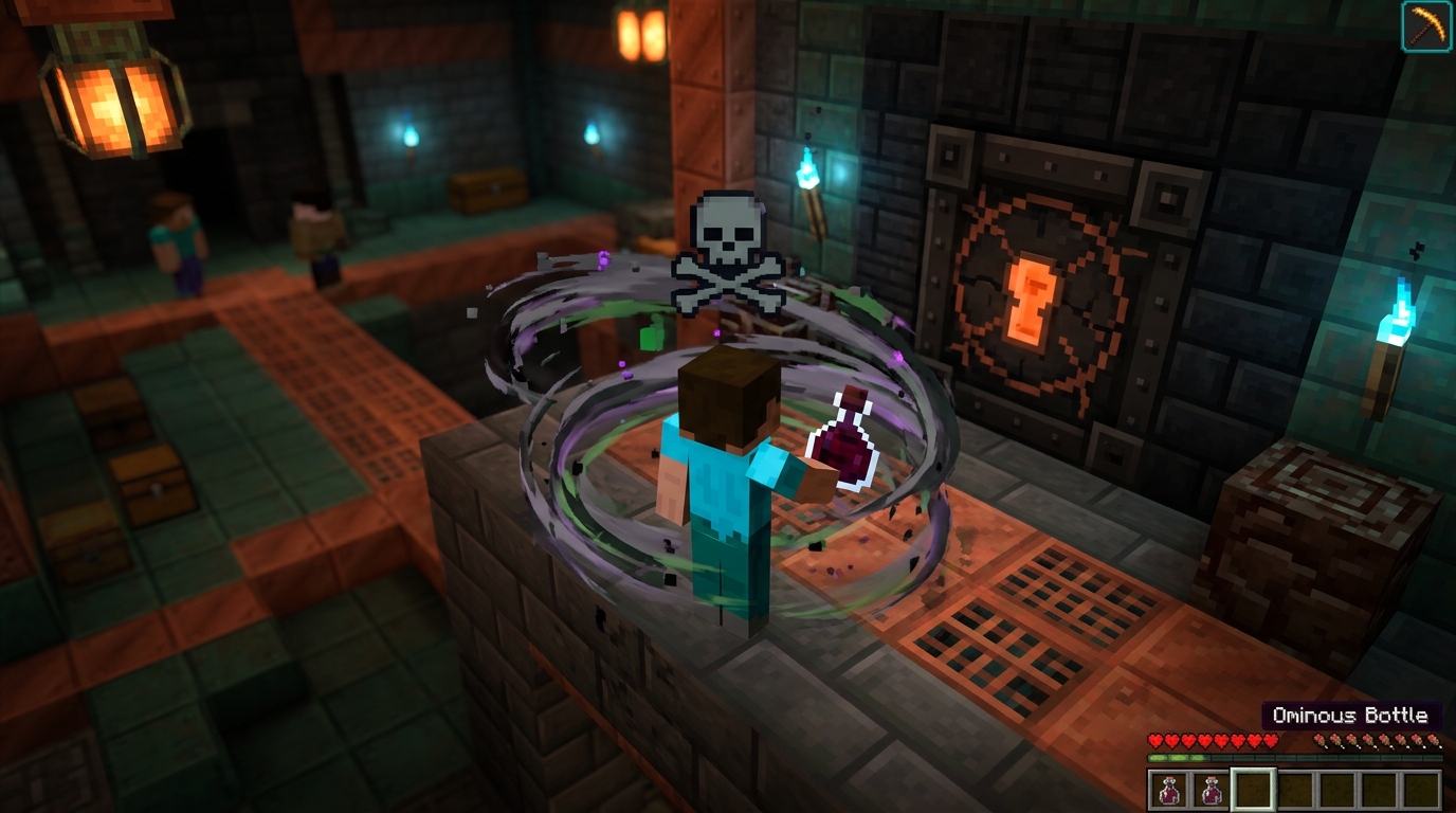 How To Use The New Bad Omen Potion Effects In Minecraft 1.21 How To Use The New Bad Omen Potion Effects In Minecraft 1.21