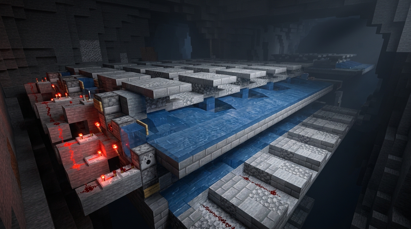 Building Silent Water Flush Spawning Platforms