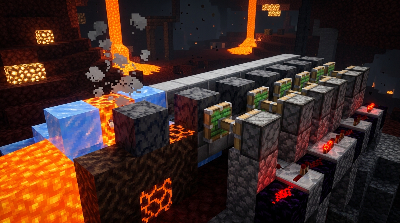 Building Your First Piston Driven Basalt Farm