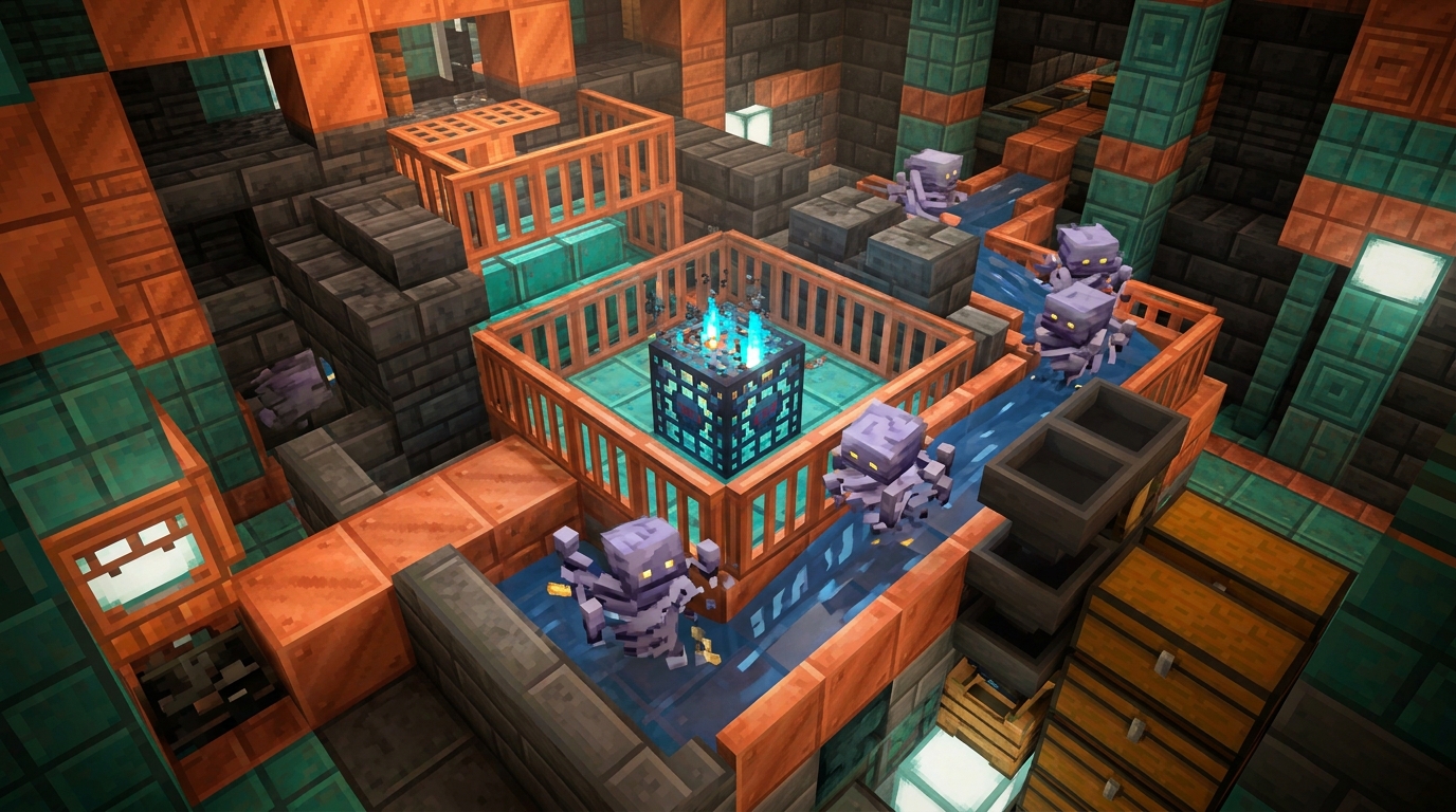 How To Build A Simple Breeze Rod Farm In Minecraft