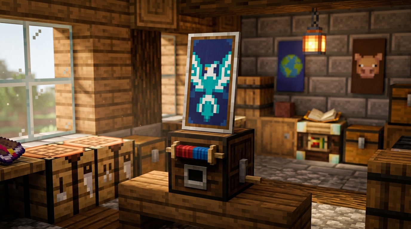 How To Craft Custom Shield Patterns In Minecraft