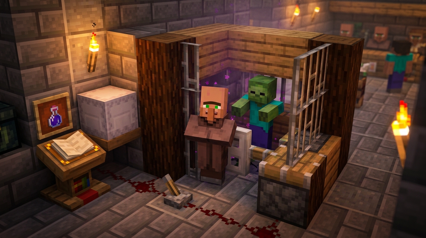 How To Use Easy Villager Zombification For Better Trades