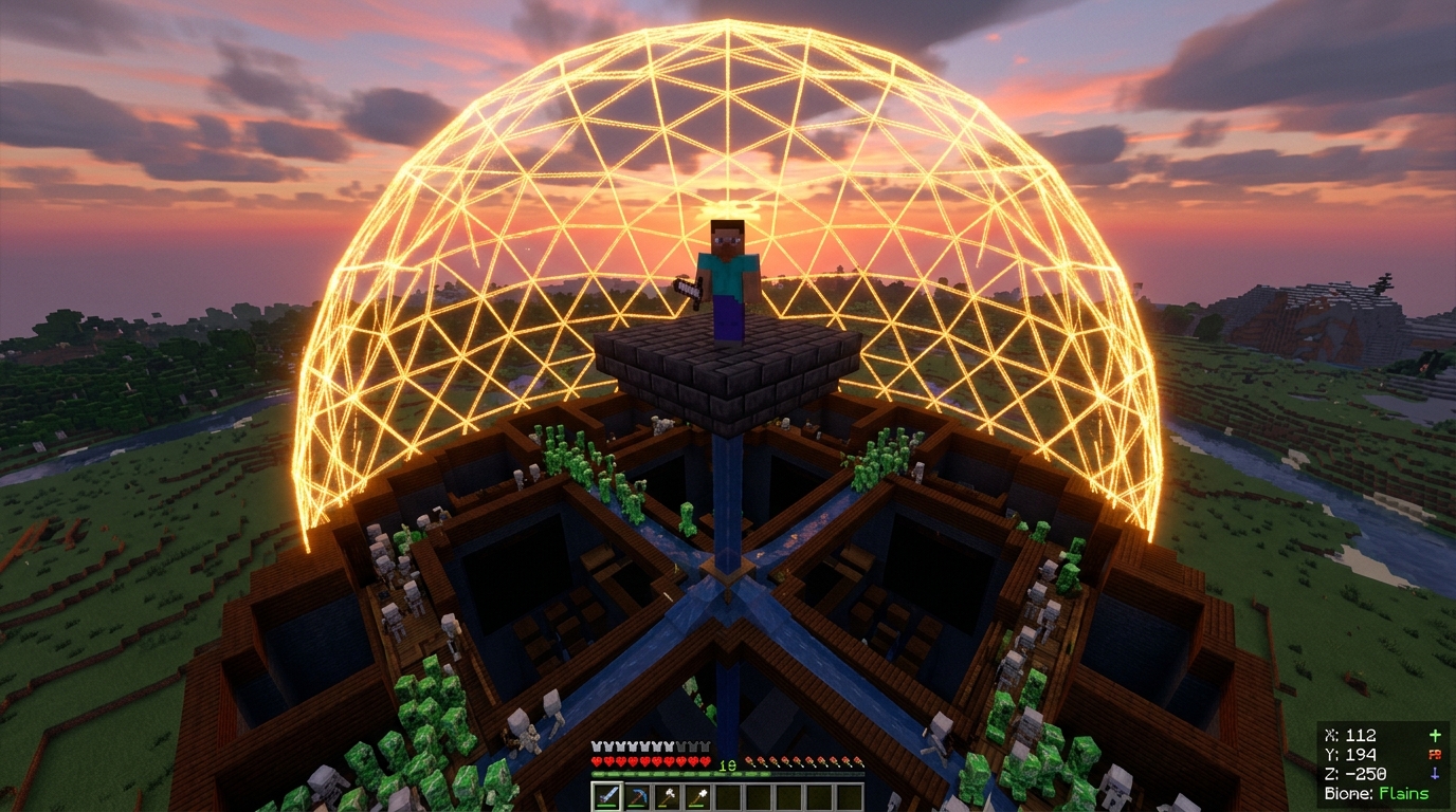 Mastering The Minecraft Mob Spawning Sphere For Better Farms Mastering The Minecraft Mob Spawning Sphere For Better Farms