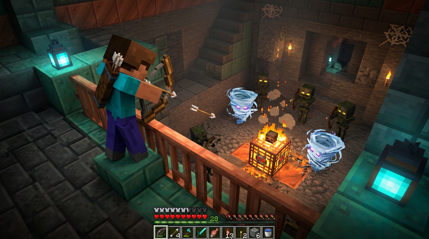 Best Trial Spawner Cheese Methods For Safe Loot Best Trial Spawner Cheese Methods For Safe Loot