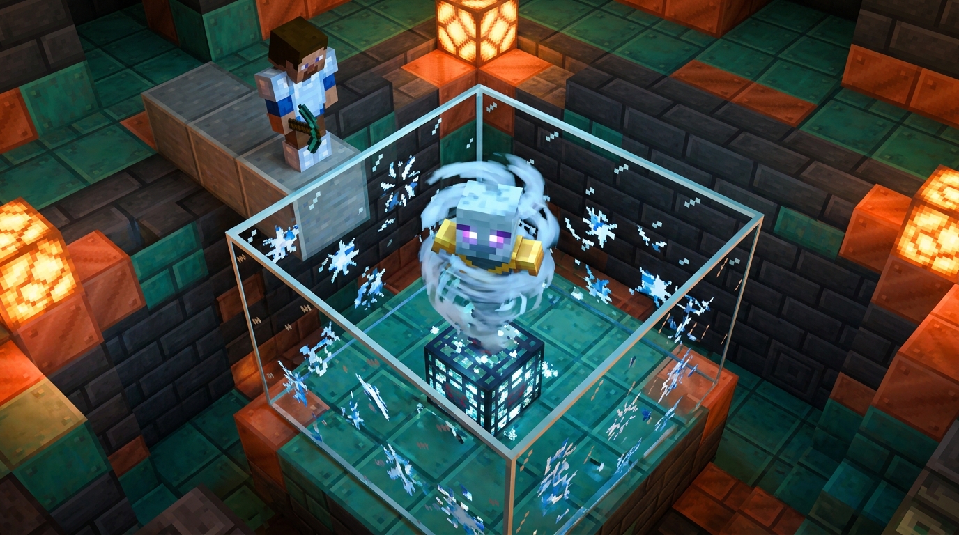 Build A Glass Cage Spawner Farm