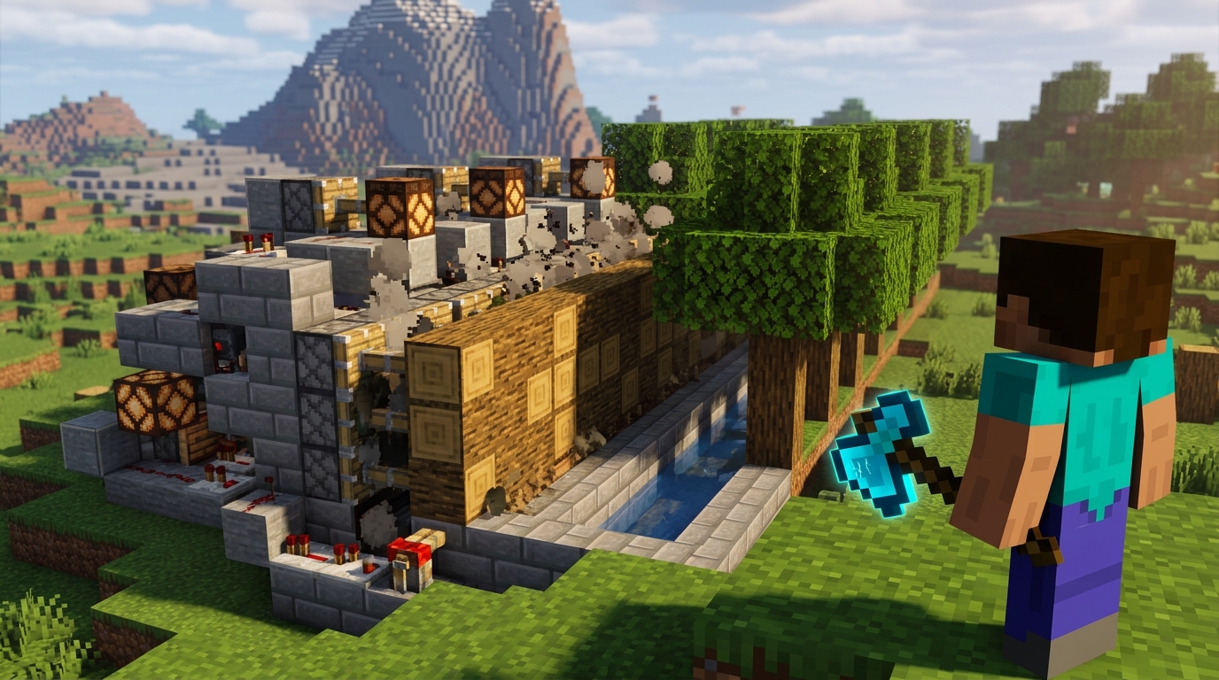 Build Your Own Instant Tree Farm For Unlimited Wood