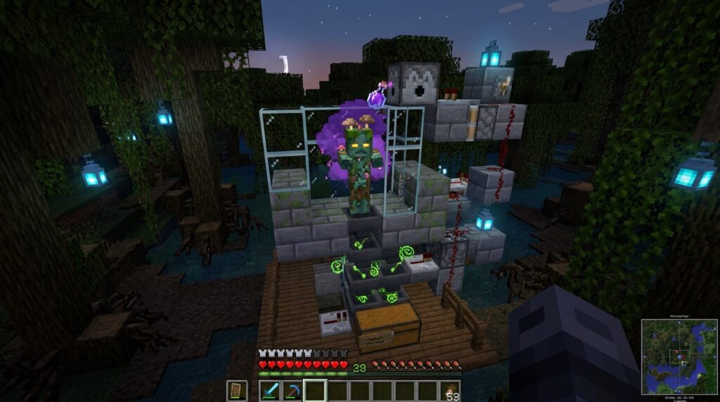 how to build a bogged poison arrow farm for infini 1782813706151