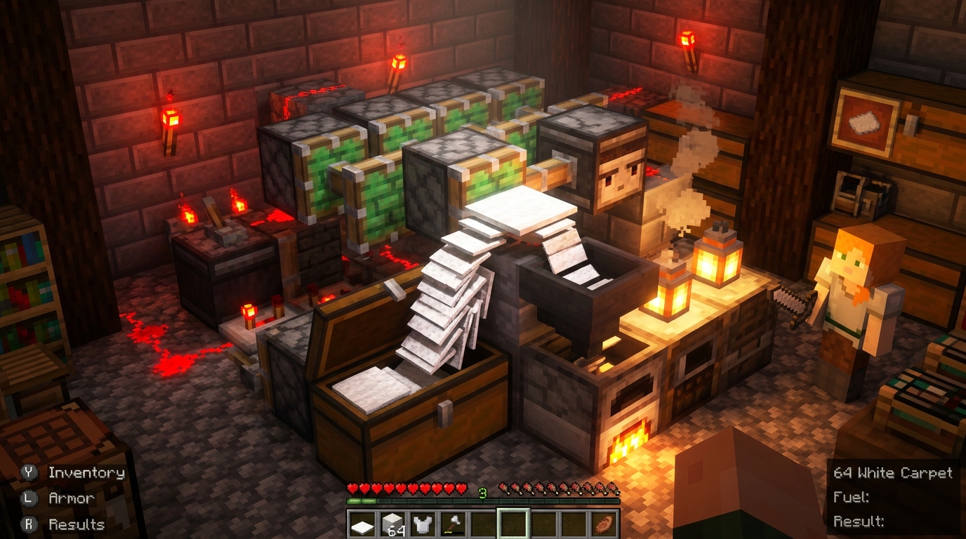 How To Build An Infinite Fuel Glitch Machine In Minecraft