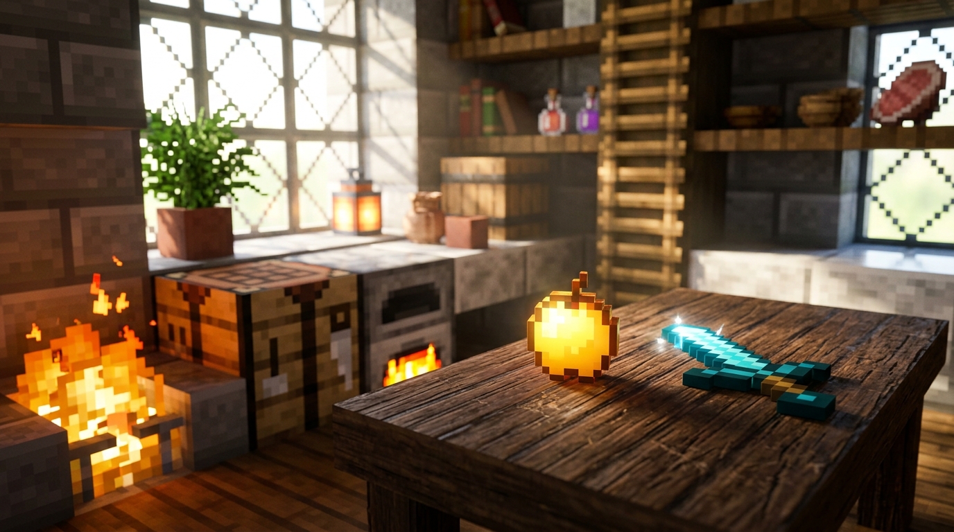 How To Use Invisible Item Frames For Better Minecraft Interior Design