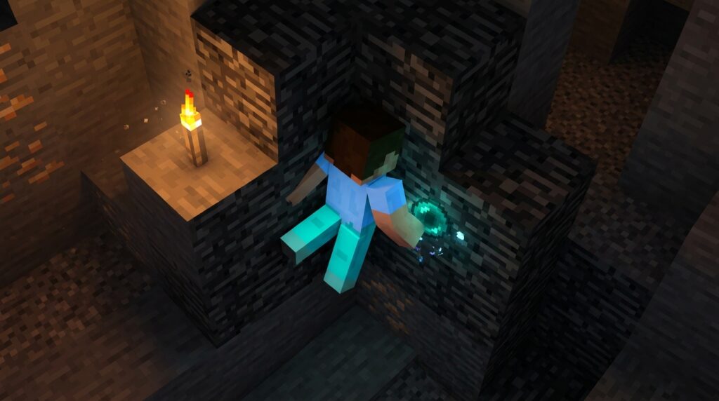 How To Use The Bedrock Wall Clip Method In Survival Minecraft how to use the bedrock wall clip method in surviva 1780394458170