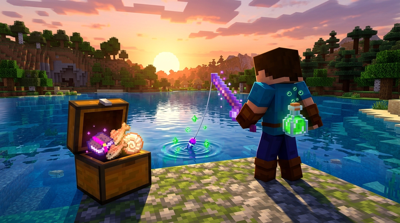 The Ultimate Minecraft Luck Effect Guide For Better Loot Improving Fishing Rewards With Luck Potions