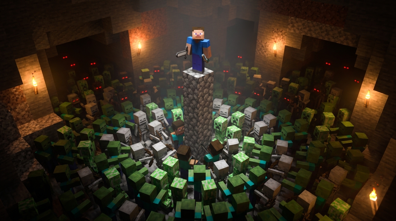 Managing The Hostile Mob Cap Limits