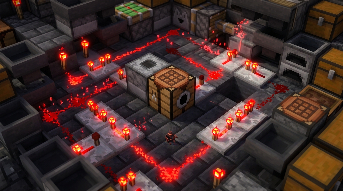 Mastering High Speed Redstone Loops For The Crafter