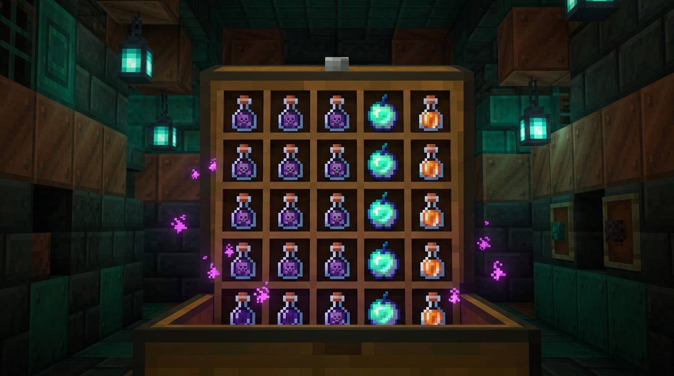 Potency Items And Ominous Bottle Management