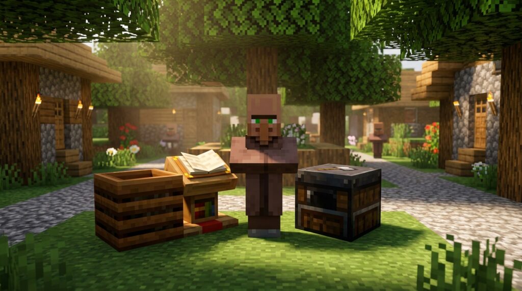 The Ultimate Minecraft Guide To Villager Job Blocks the ultimate minecraft guide to villager job block 1782122503451